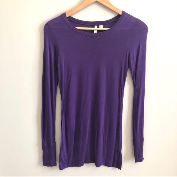 Frenchi Tops - Nordstrom Frenchi Purple Long Sleeve Tee